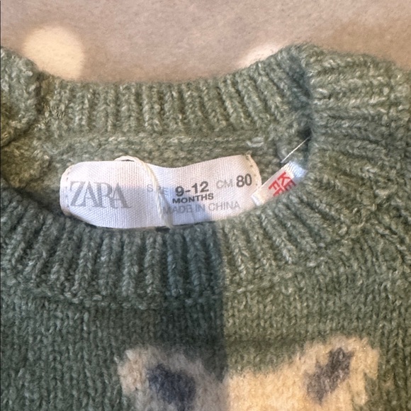 Zara Baby Raccoon Swater - Picture 12 of 12